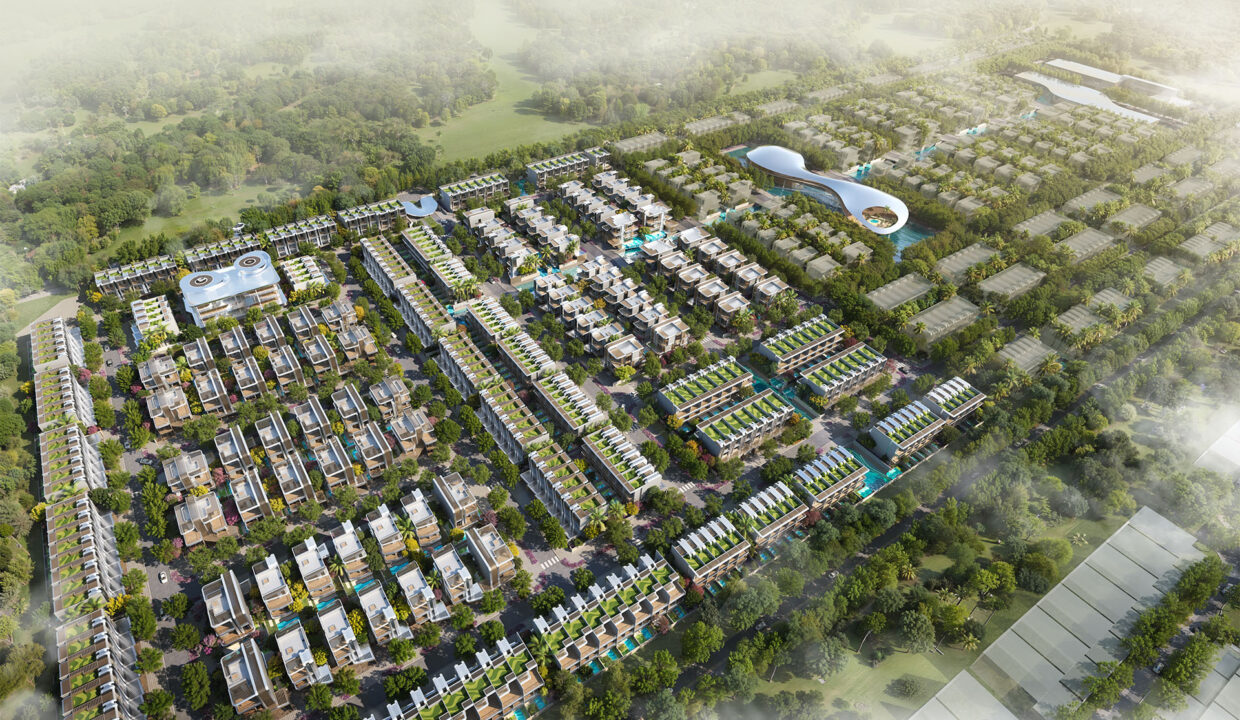 LR Masterplan P1 P2 Birdsview | LEOS Developments