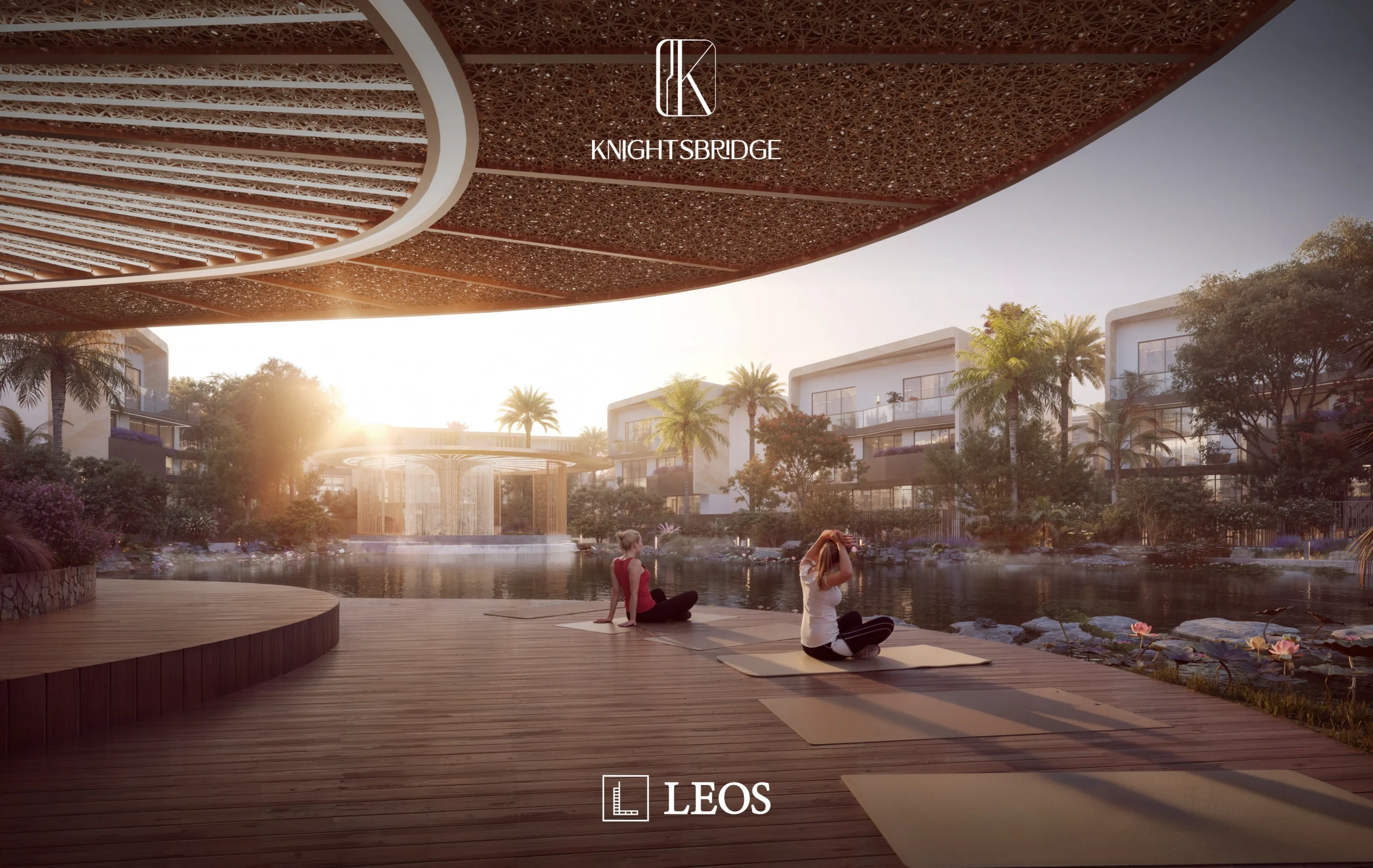 Knightsbridge Meydan amenities and shared facilities render